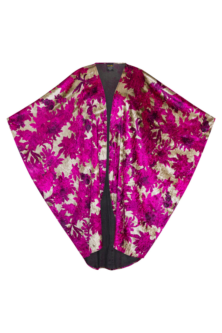 Coloratura Cape "Fuchsia Flower Velvet"