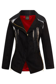 Moto Jacket  "Inchiostro" (Black)