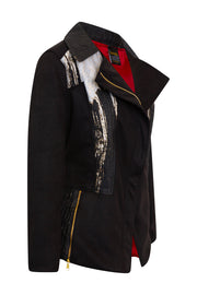 Moto Jacket  "Inchiostro" (Black)