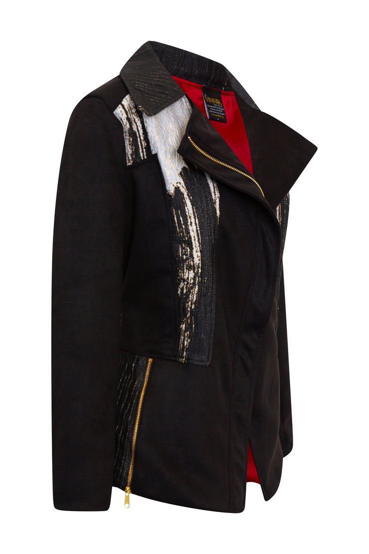 Moto Jacket  "Inchiostro" (Black)