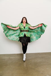 Jacquard Jape in "Flight (Green)"