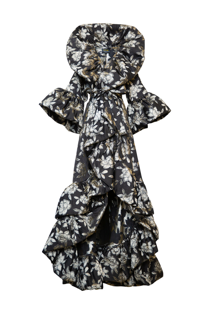 Manhattan Opera Coat Gown Custom in "Norma”