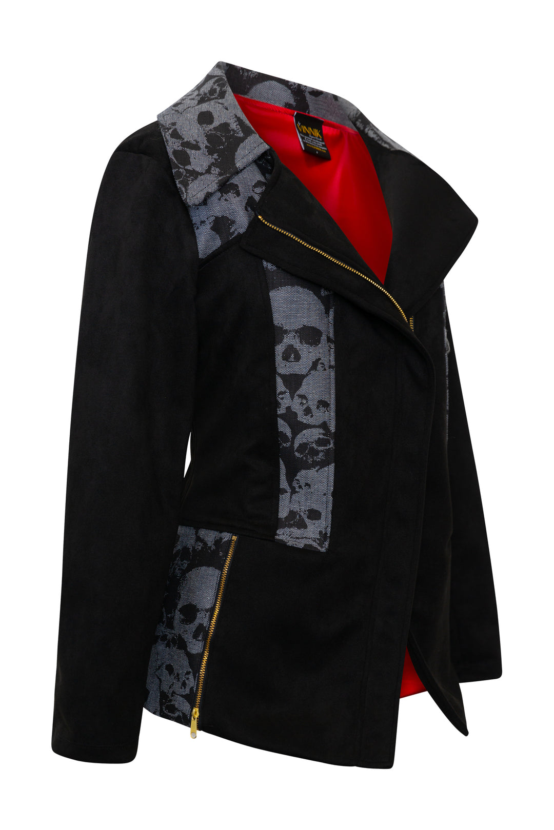 Moto Jacket in "Skulls"