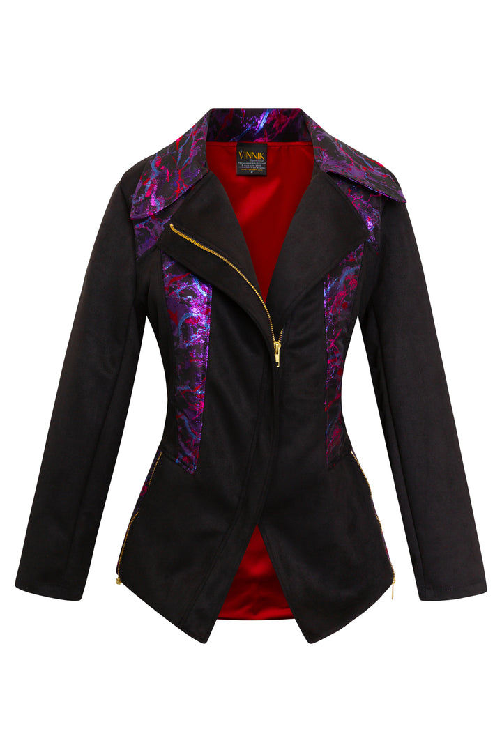 Moto Jacket in "Brunette"