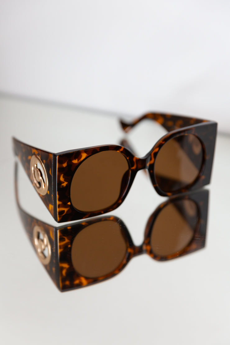 Block The Haters Sunglasses (Leopard)
