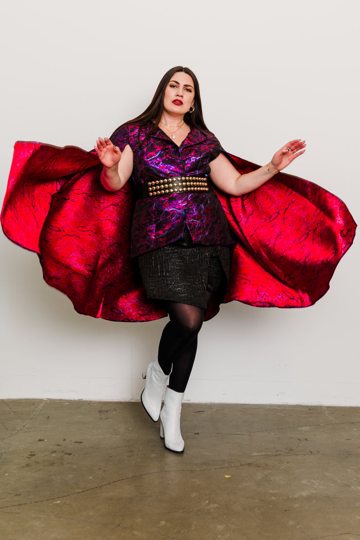 Jacquard Jape in "Brunette"