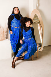 Poiret Jumpsuit in "Blue Slink"