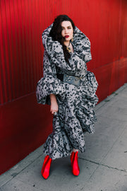 Manhattan Opera Coat in "Skulls"