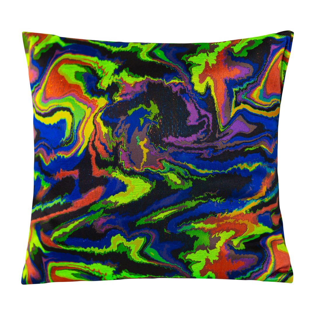 Pillow in "Brat Marble"