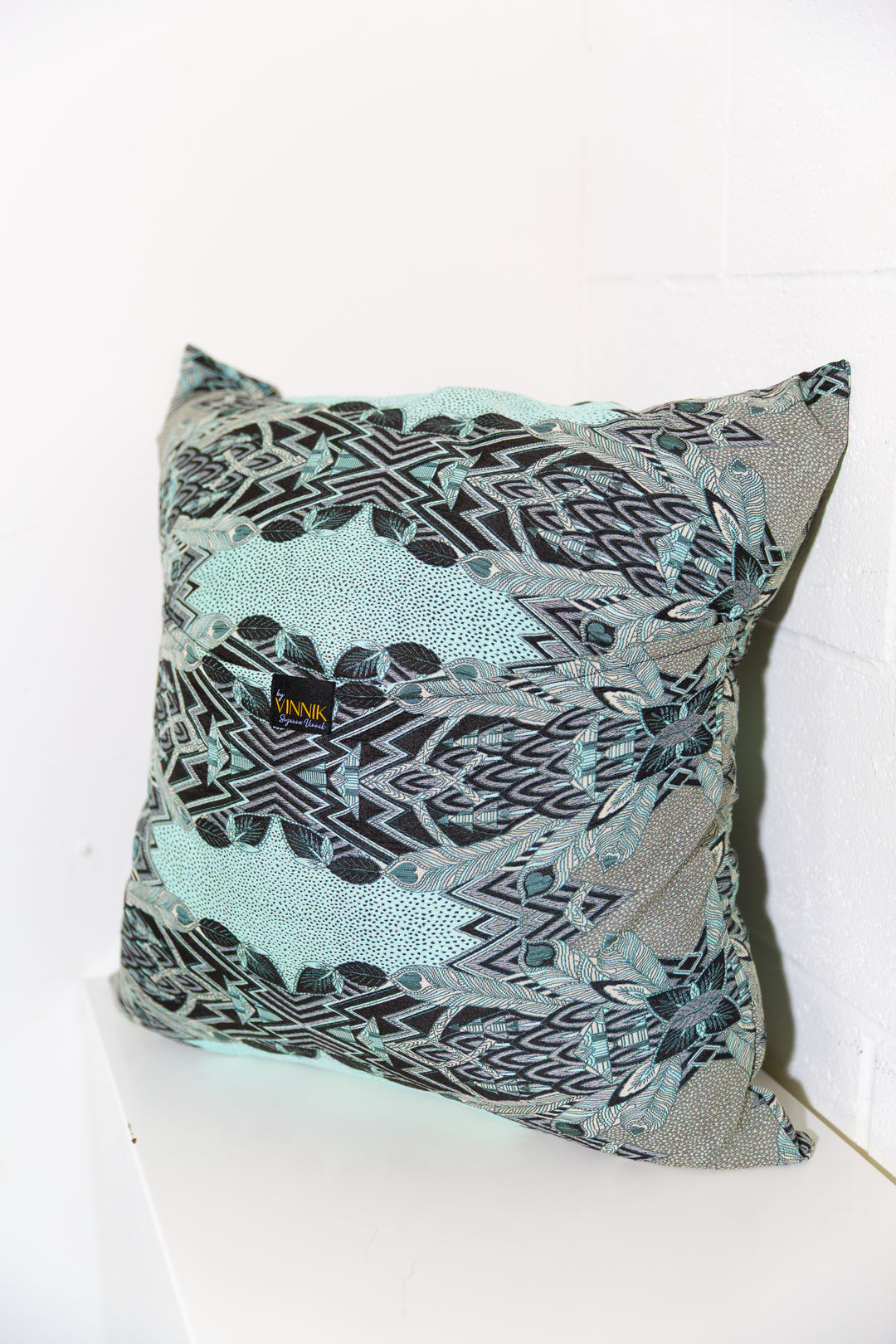 Pillow in “Palm Springs" (Mint)