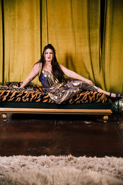 Poiret Jumpsuit in "Disco Fever" (Blue)