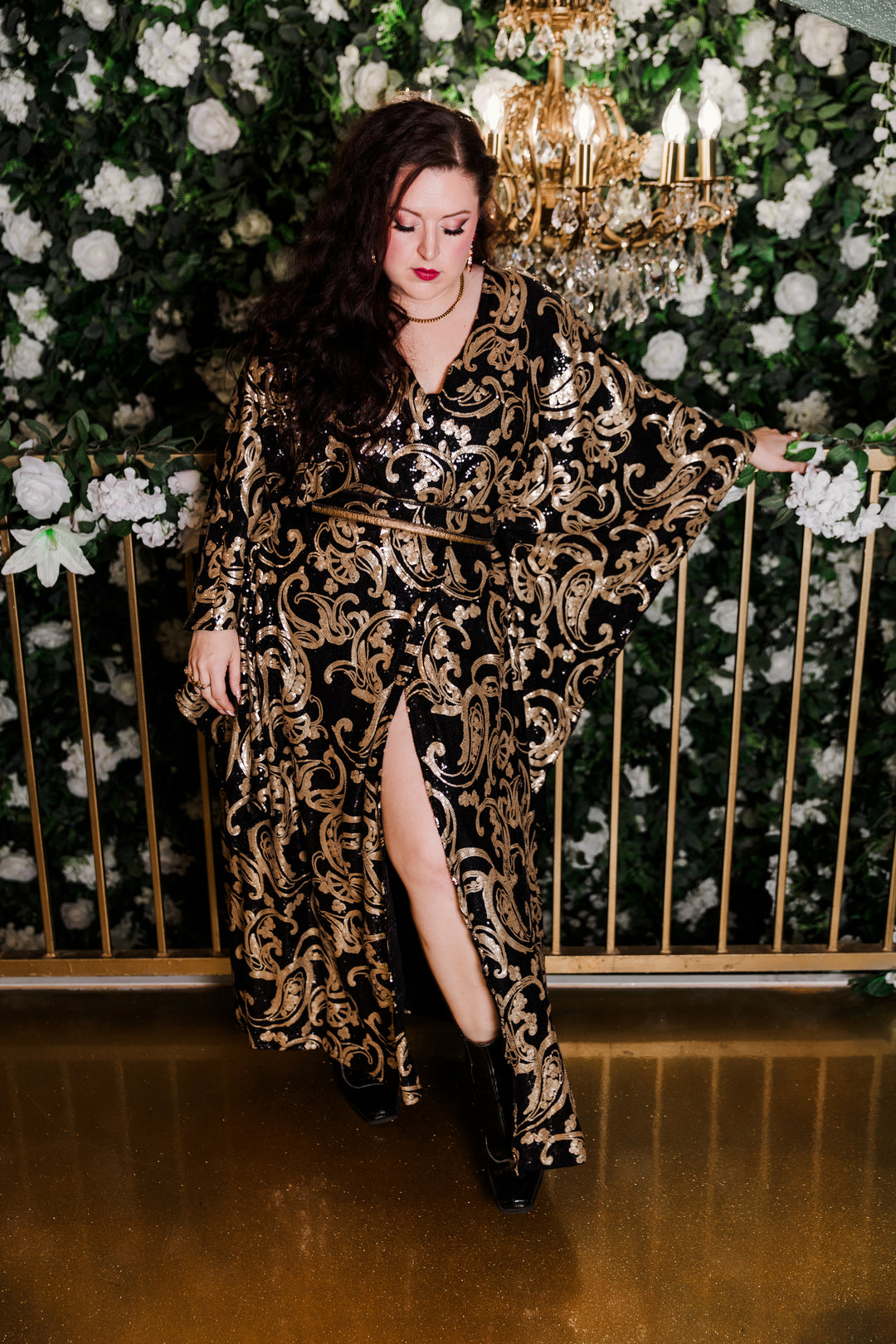 Bohémienne Kimono Robe in “Leda”
