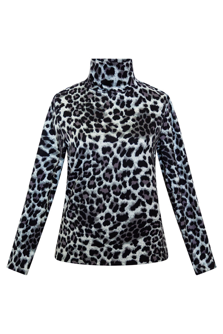 Dolcevita Turtleneck in "Snow Leopard"