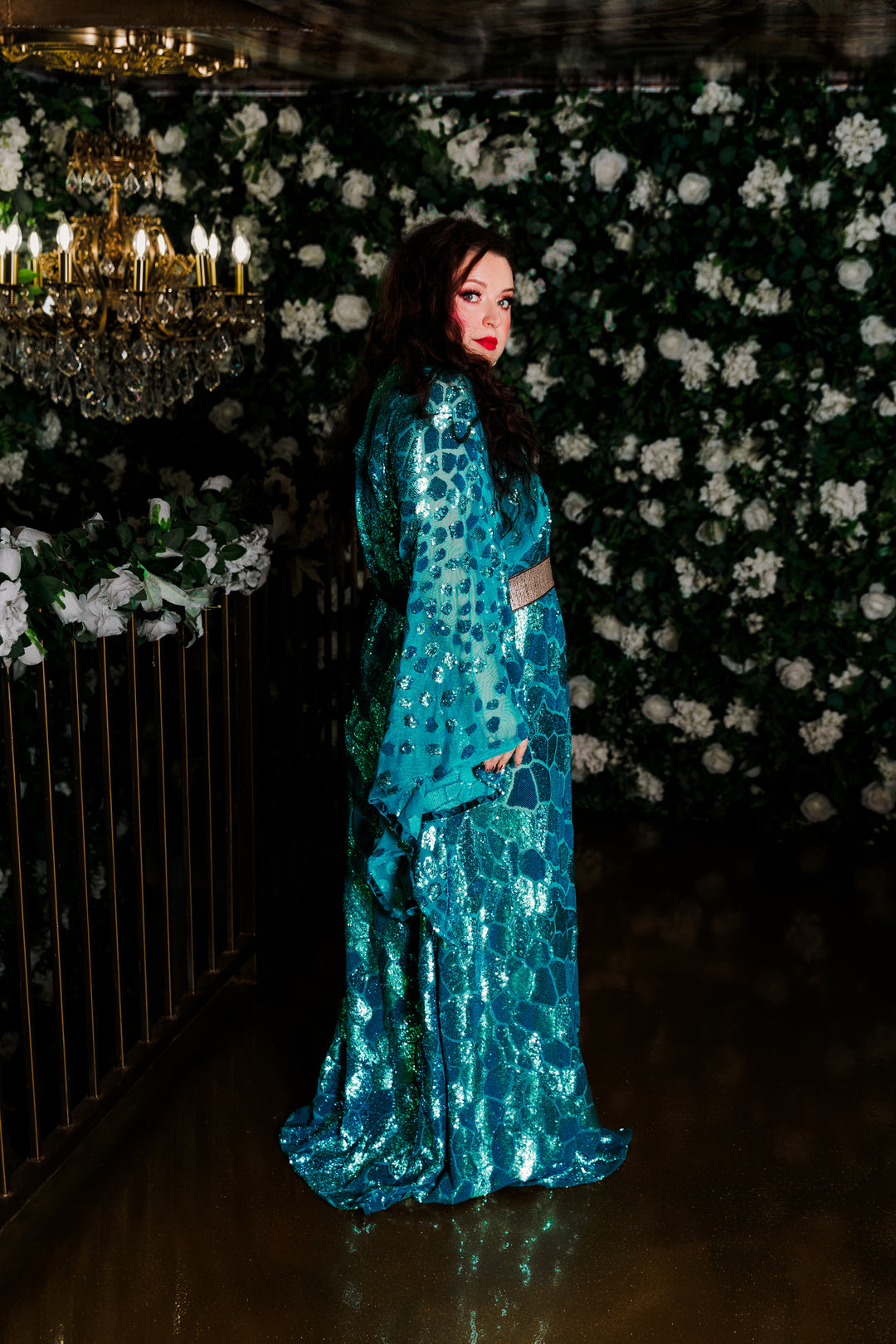 Runway Bohémienne Kimono Robe in “Good Luck”