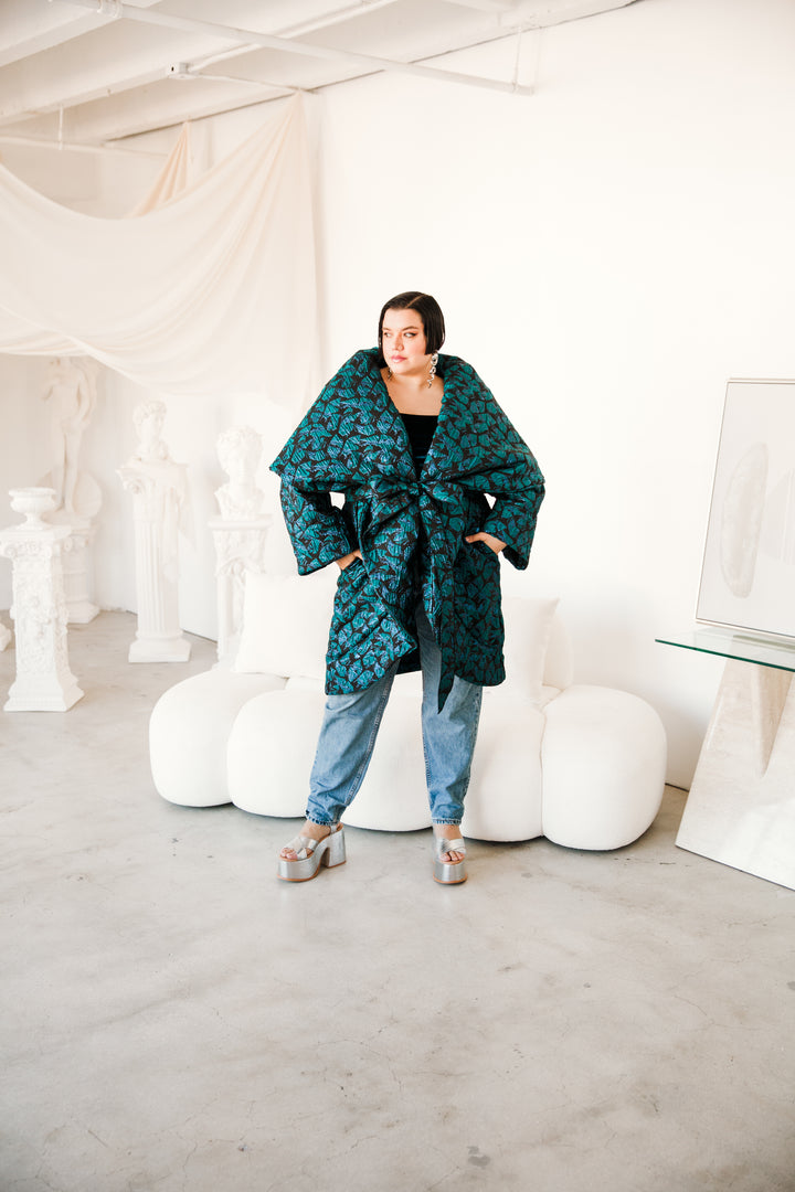 Cocoon Coat in "Armida"