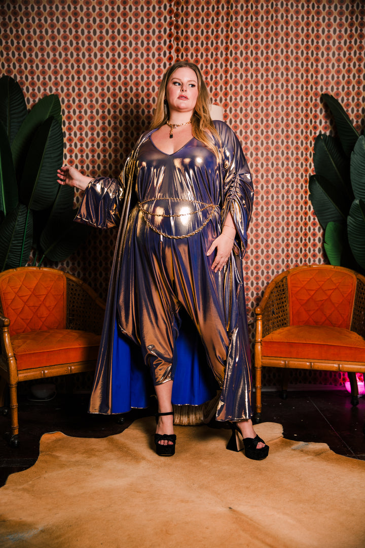Downstage Duster in "Disco Fever" (Blue)