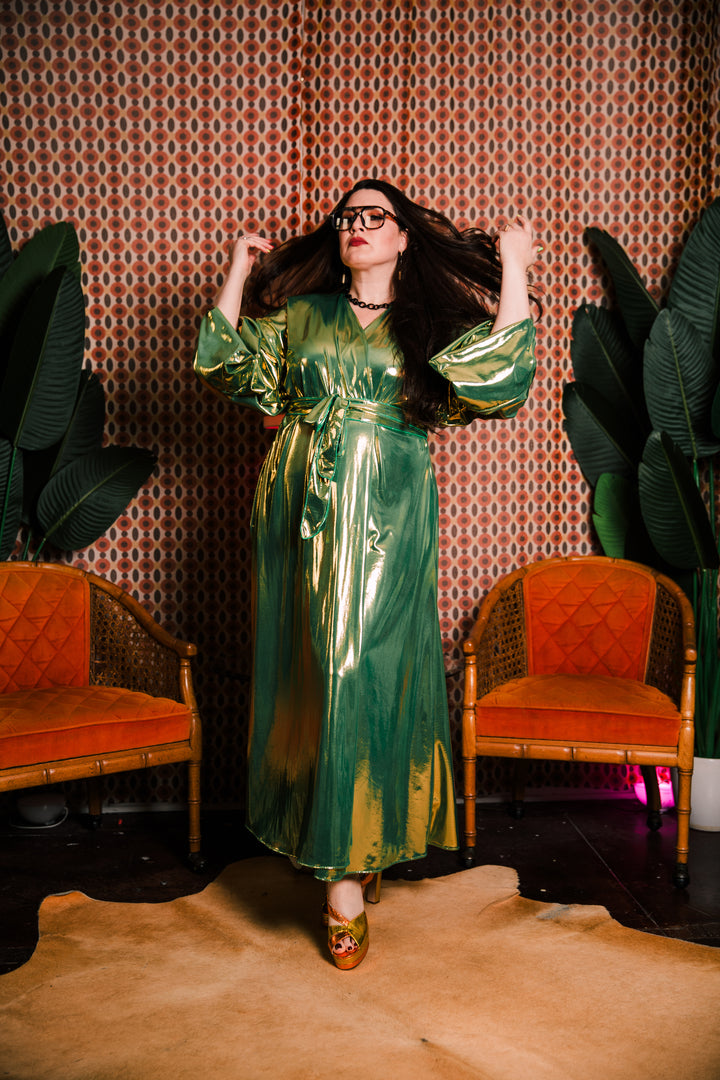 Downstage Duster in "Disco Fever" (Green)