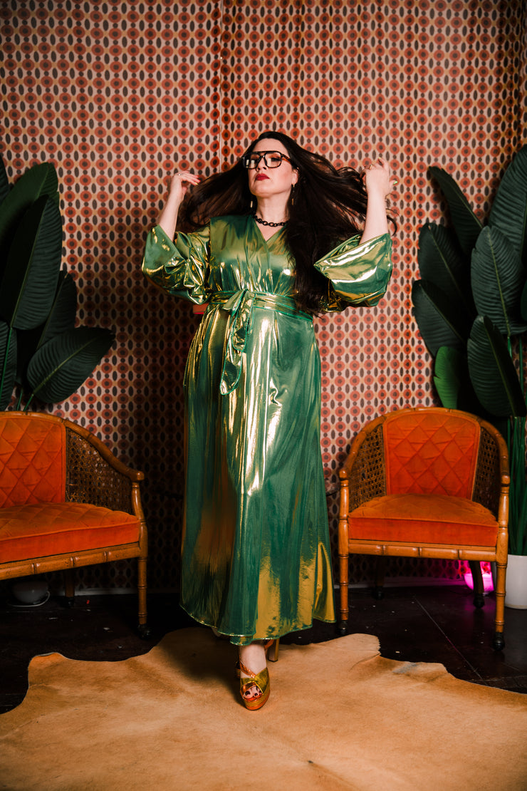 Downstage Duster in "Disco Fever" (Green)