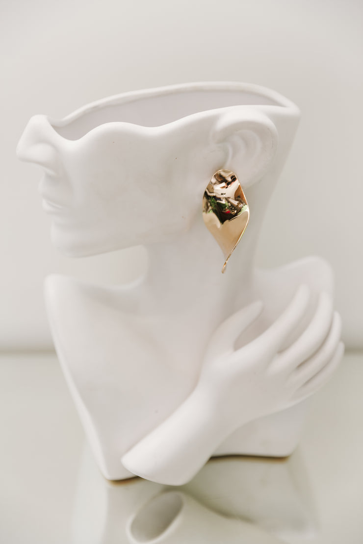 Interesting Earrings (Gold)