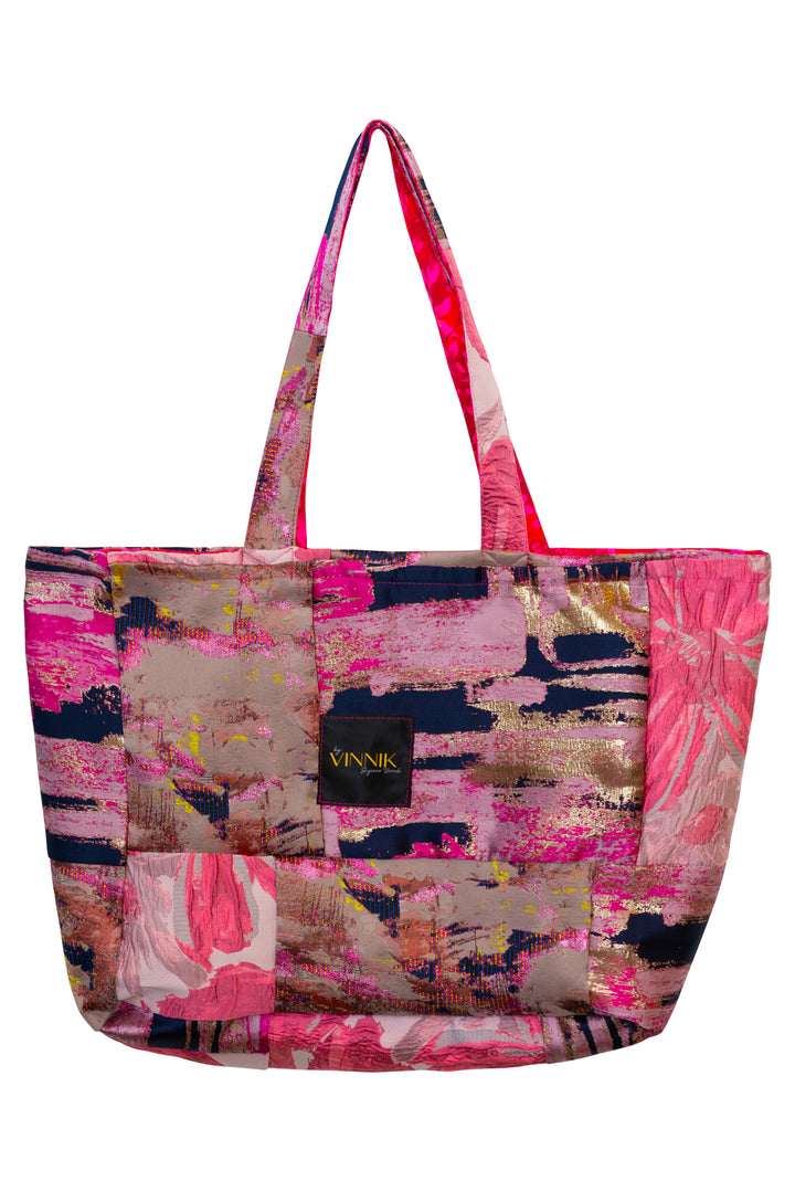 Flip Side Tote Bag in "Patchwork No. 2"
