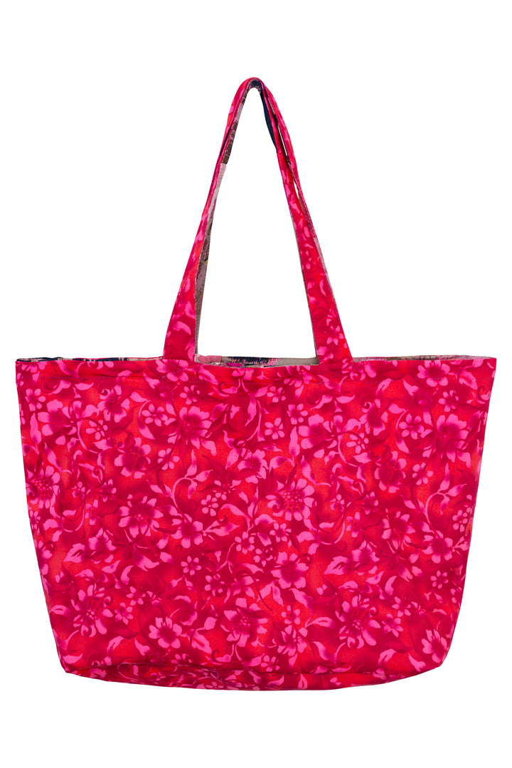 Flip Side Tote Bag in "Patchwork No. 2"