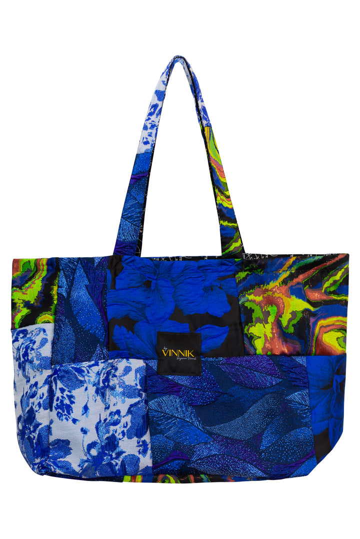 Flip Side Tote Bag "Patchwork No. 7"