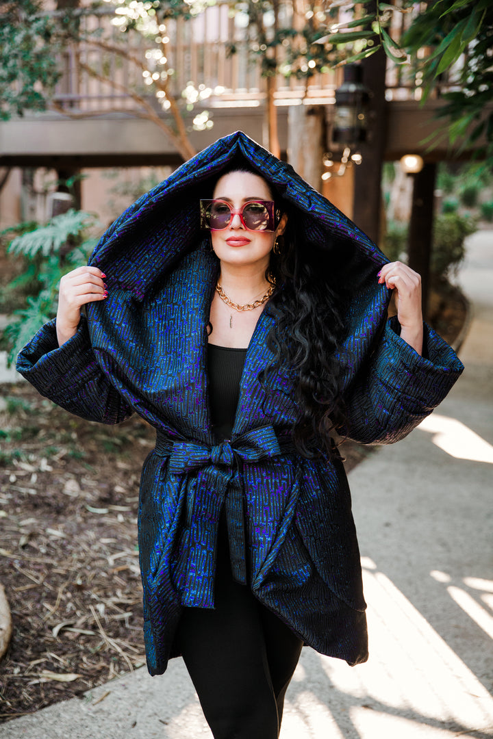 Cocoon Coat in "Labyrinth"