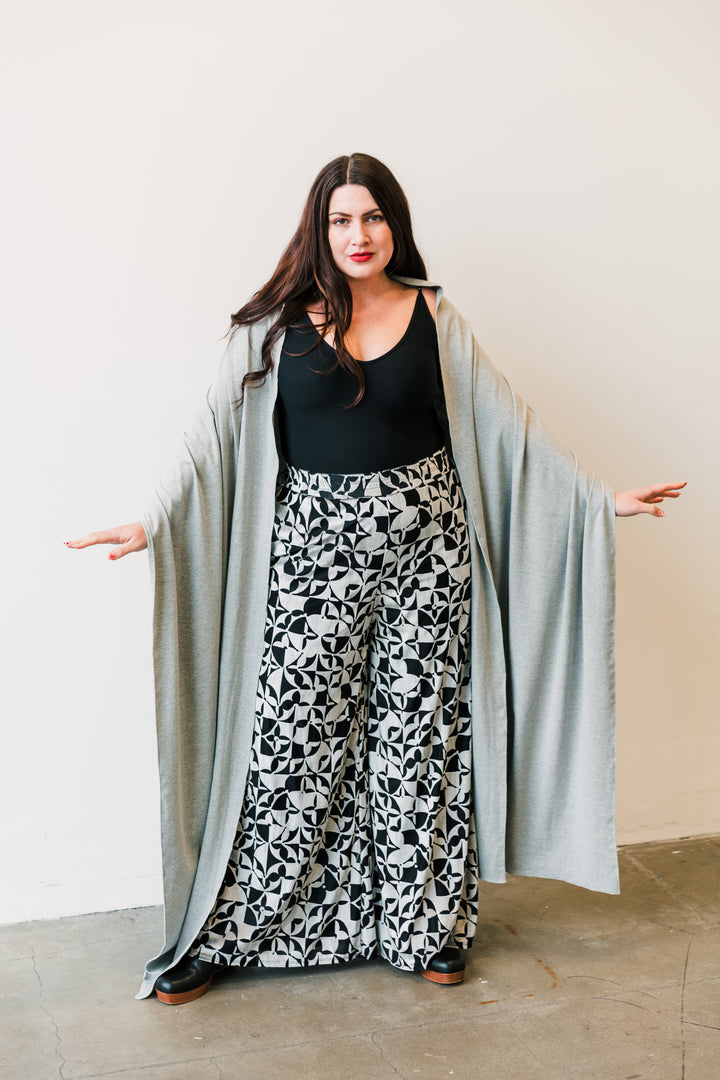 Blanket Scarf "Grey"