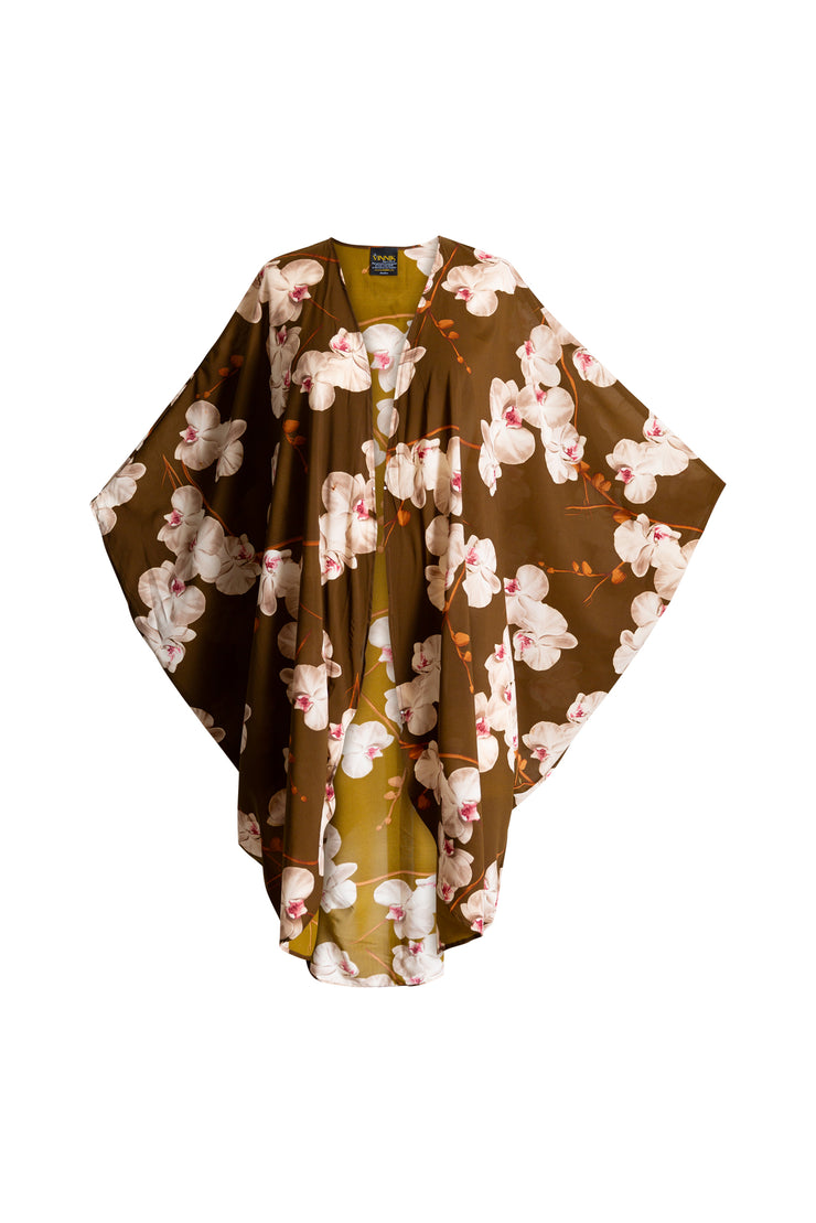 Coloratura Cape "Leah Loves Orchids"