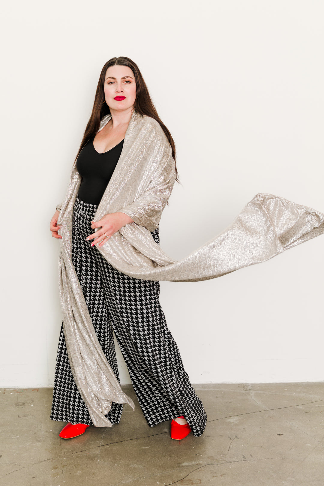 Blanket Scarf “Champagne”