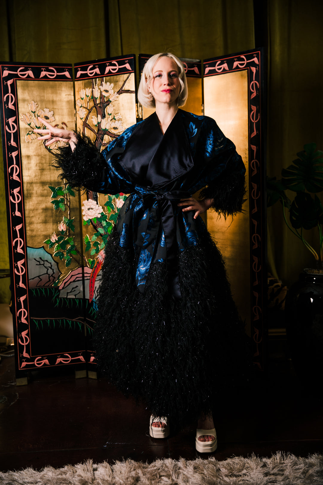 London Opera Coat in “Serses”