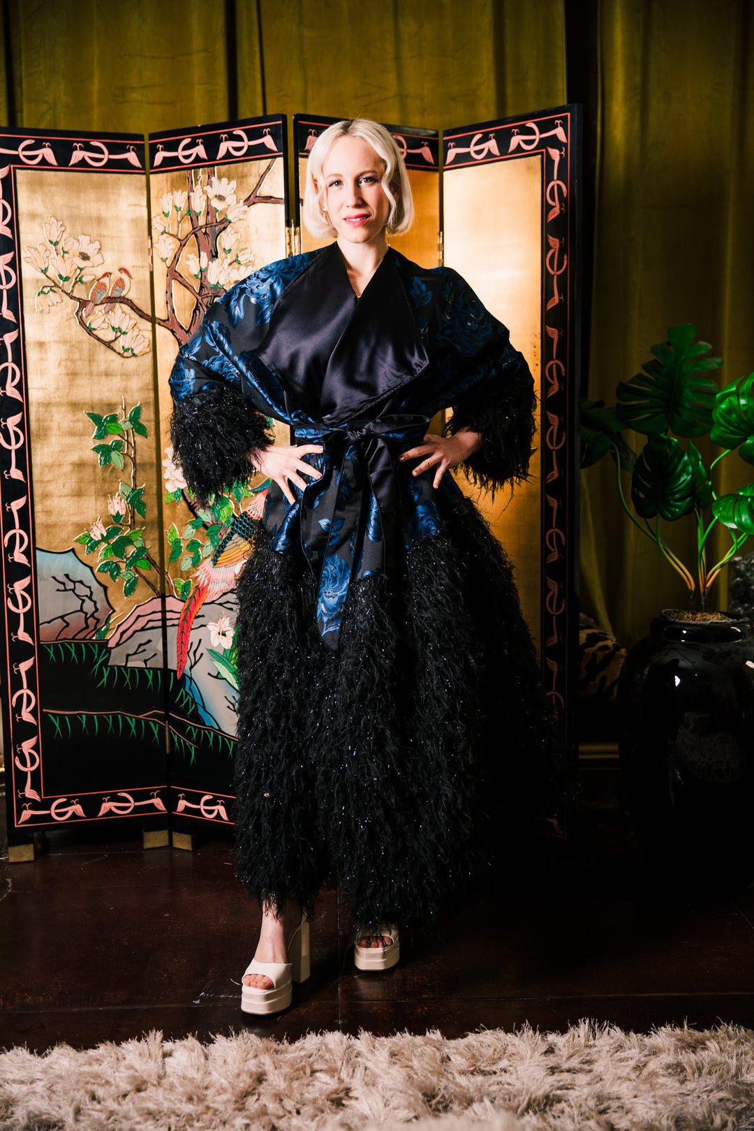 London Opera Coat in “Serses”