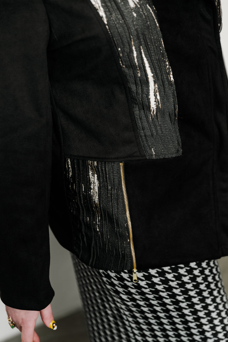 Moto Jacket  "Inchiostro" (Black)