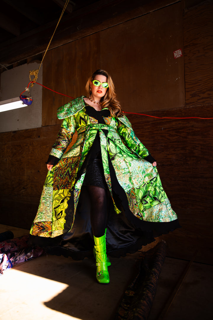 Tokyo Coat Dress in "Patchwork No. 3"