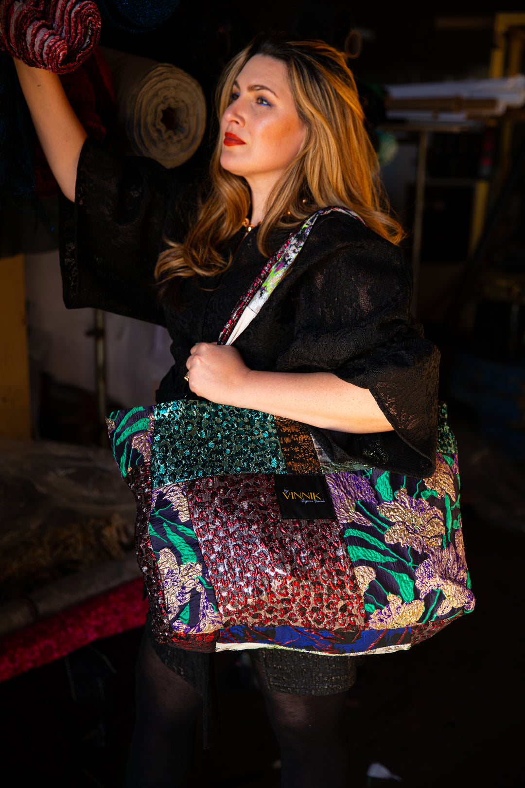 Flip Side Tote Bag “Patchwork No. 1"