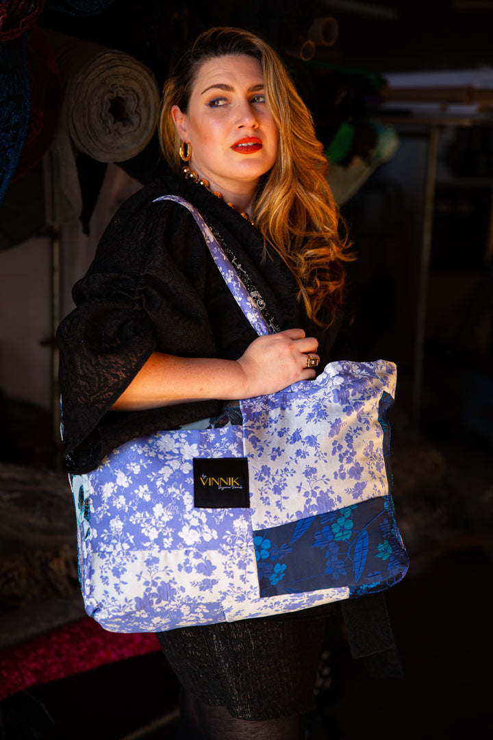 Flip Side Tote Bag "Patchwork No. 12"