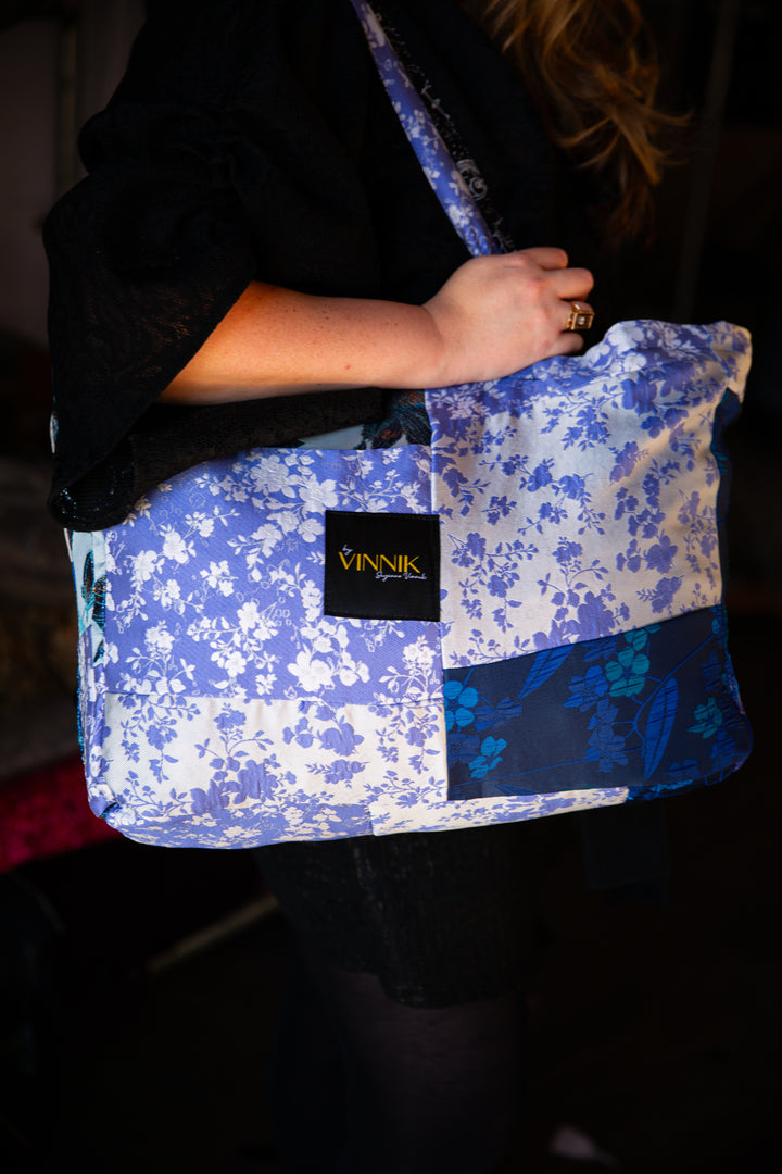 Flip Side Tote Bag "Patchwork No. 12"