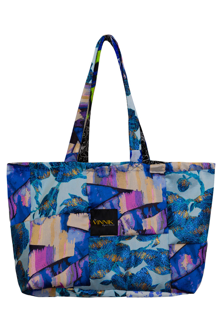 Flip Side Tote Bag "Patchwork No. 8"