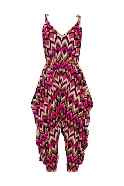 Poiret Jumpsuit in "Retro Pink”