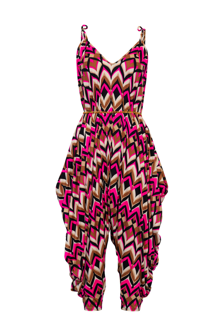 Poiret Jumpsuit in "Retro Pink”