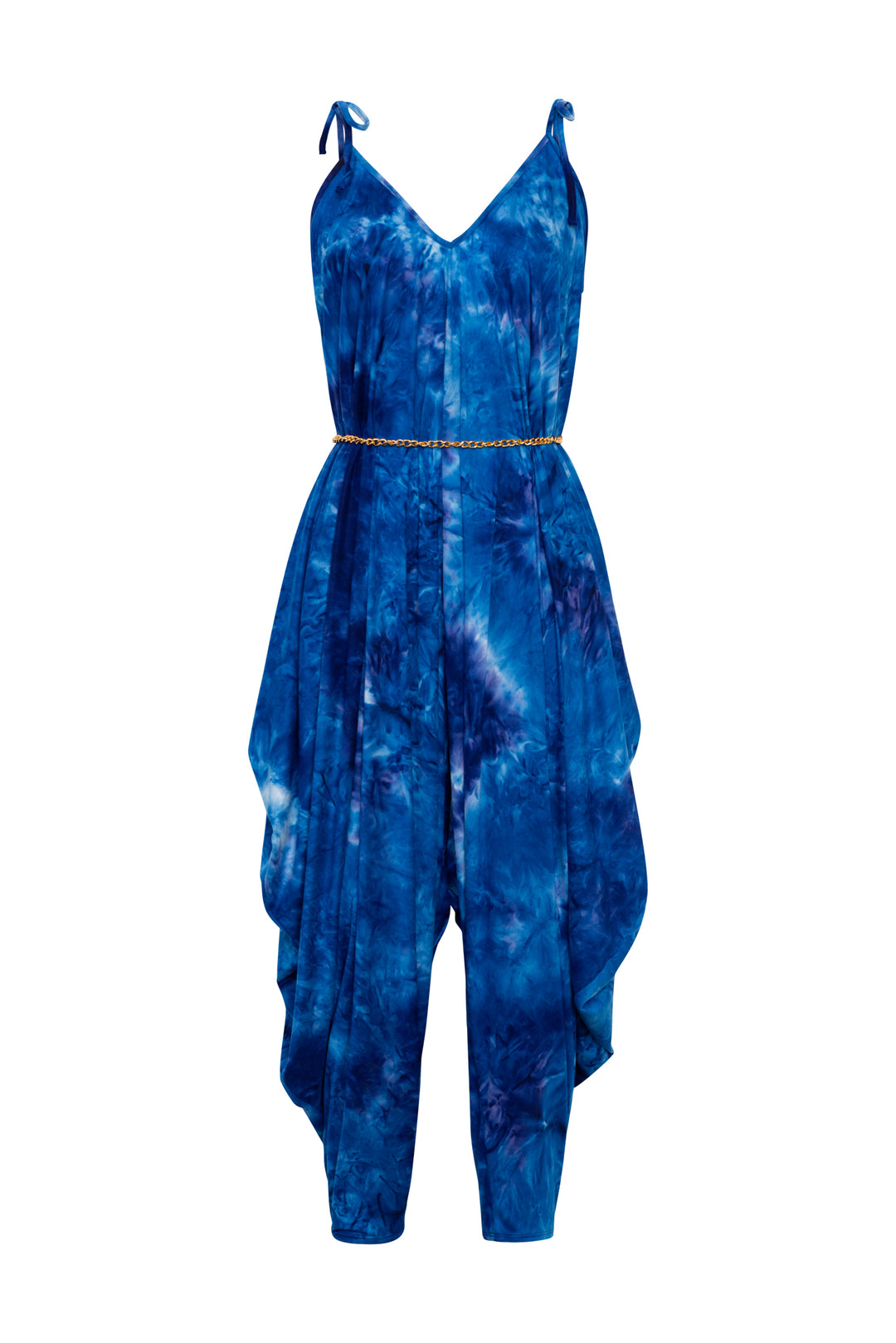 Poiret Jumpsuit in "Tie Dye For" (Blue)