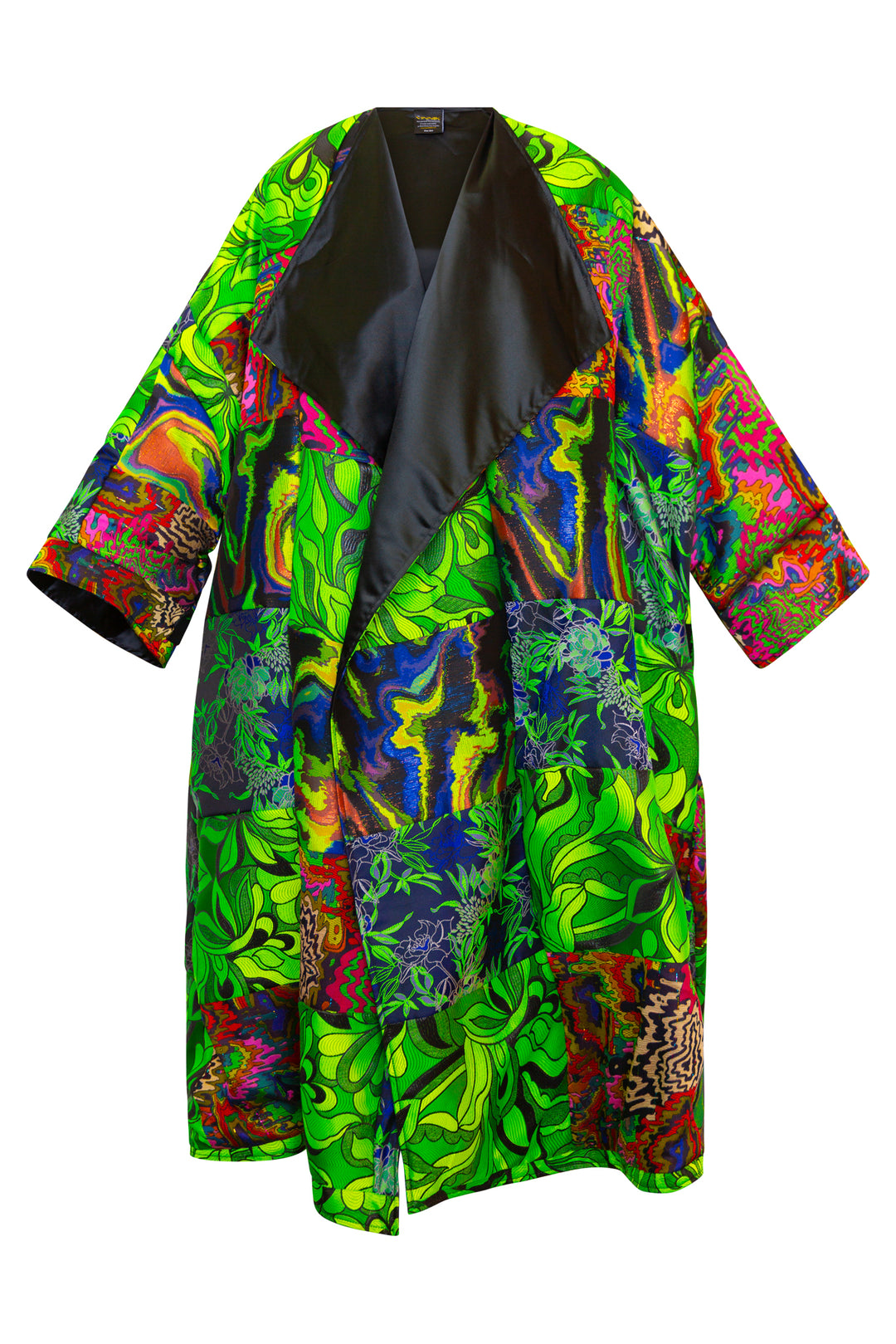 Reversible Opera Coat in "Patchwork No. 9”