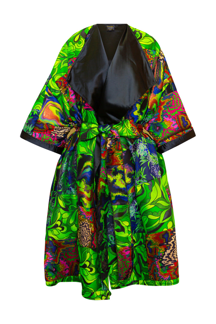 Reversible Opera Coat in "Patchwork No. 9”