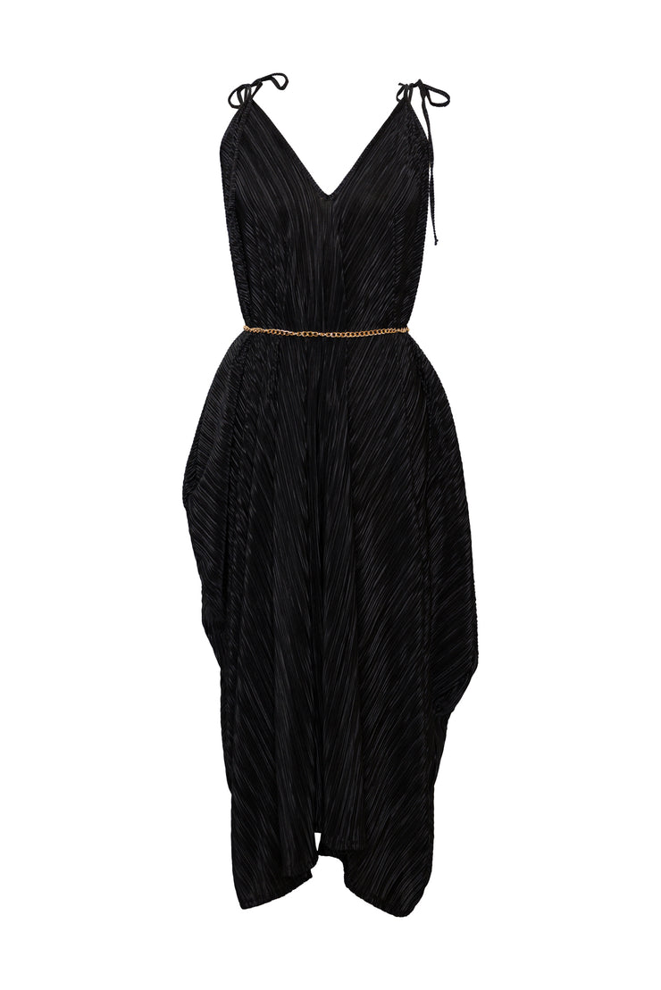 V is for Vinnik Dress in “Black Slink"