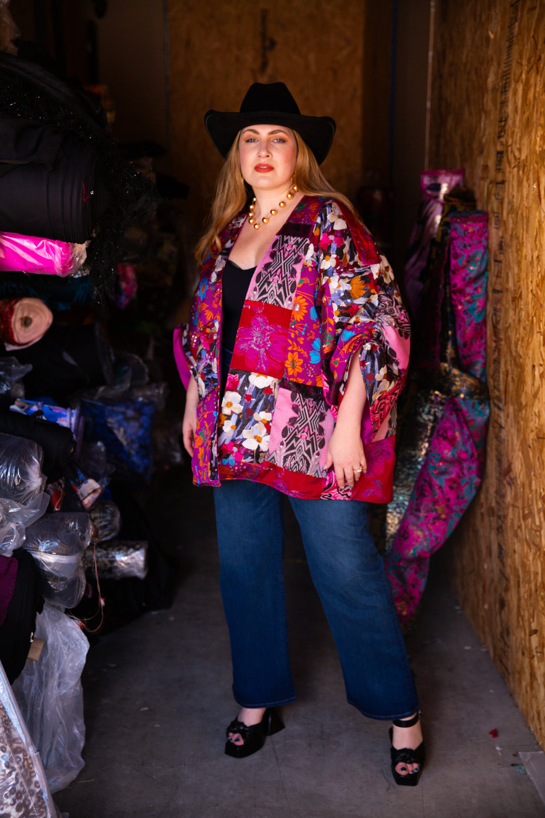 Theater Jacket in “Patchwork No. 24”