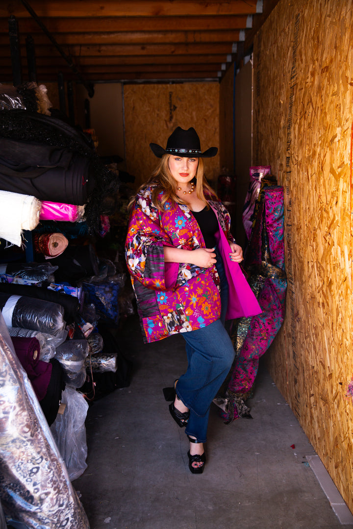 Theater Jacket in “Patchwork No. 24”