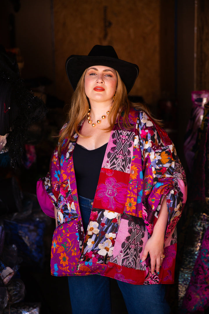 Theater Jacket in “Patchwork No. 24”