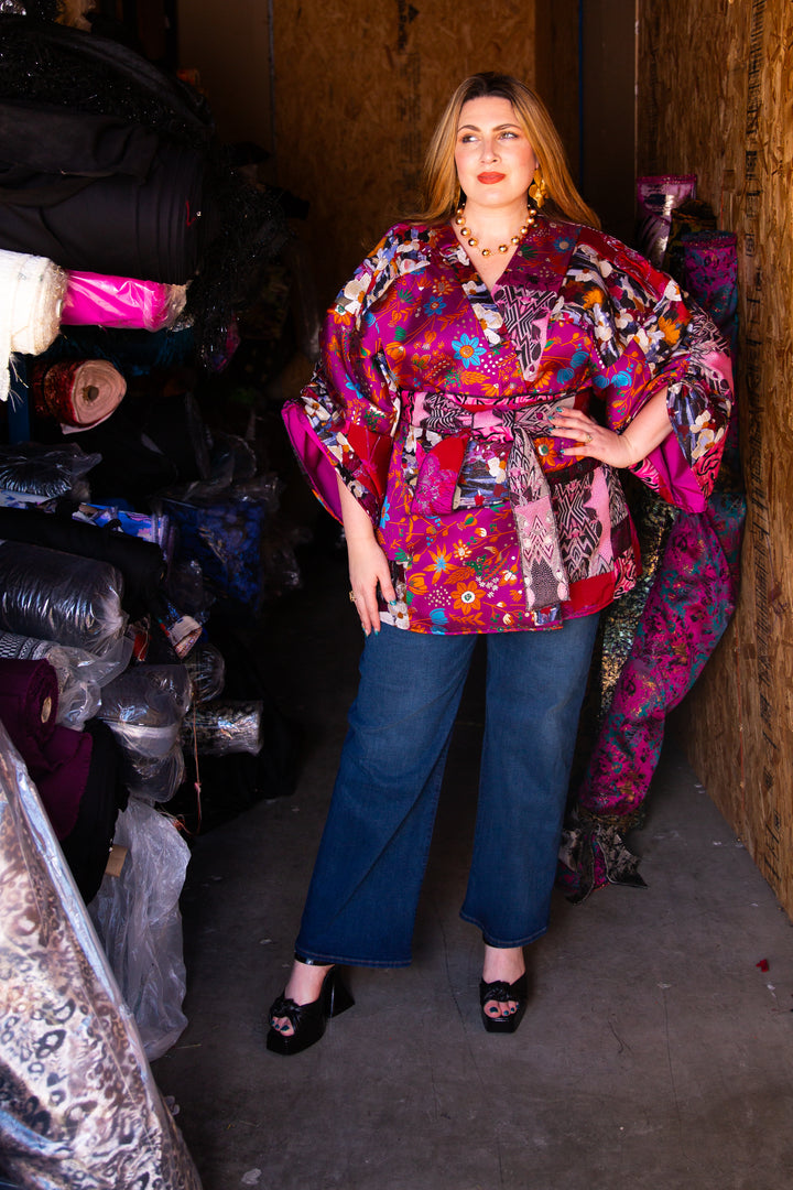 Theater Jacket in “Patchwork No. 24”