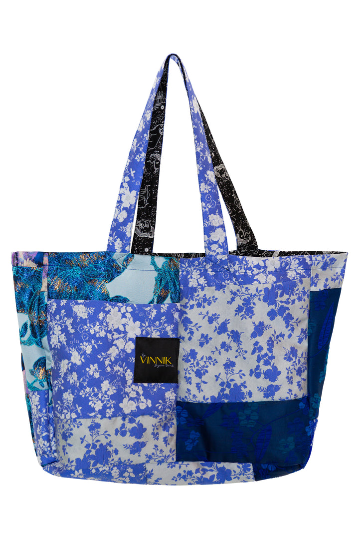 Flip Side Tote Bag "Patchwork No. 12"