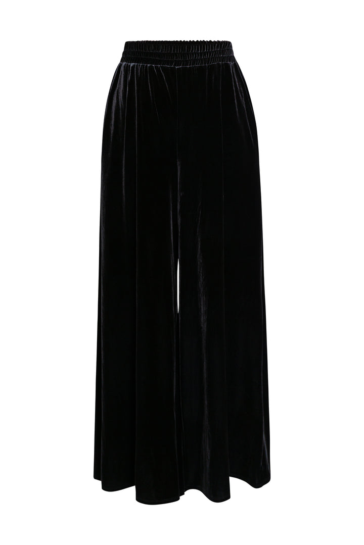 Muse Pants in “PREMIUM VELVET” (Black)